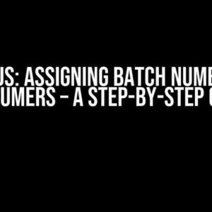 Kafka JS: Assigning Batch Numbers to Consumers – A Step-by-Step Guide